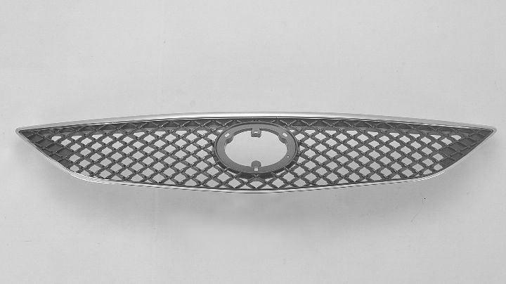2005-2006 Toyota Camry Grille Chrome Silver Gray Se , TO1200285. Angle view for visual reference.