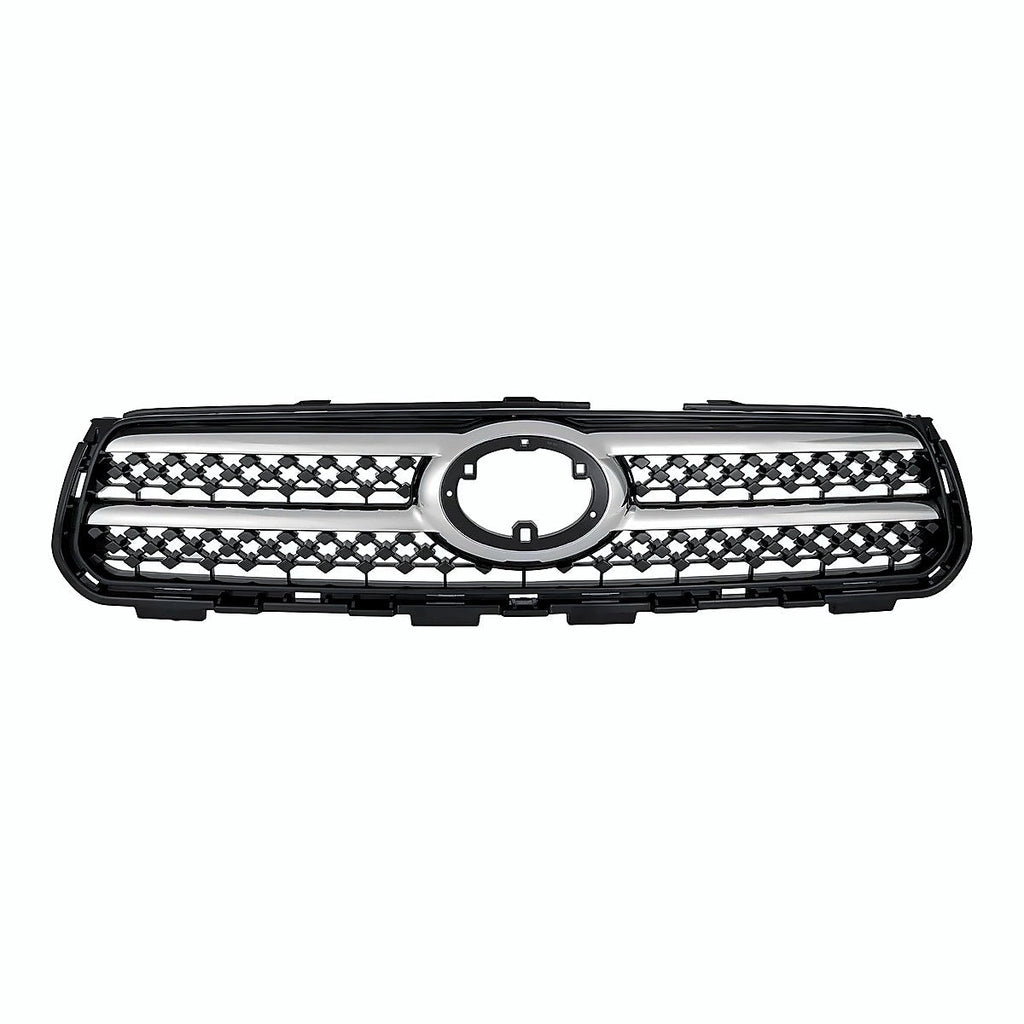 2006-2008 Toyota Rav4 Grille Chrome Black, to1200292. Front view.