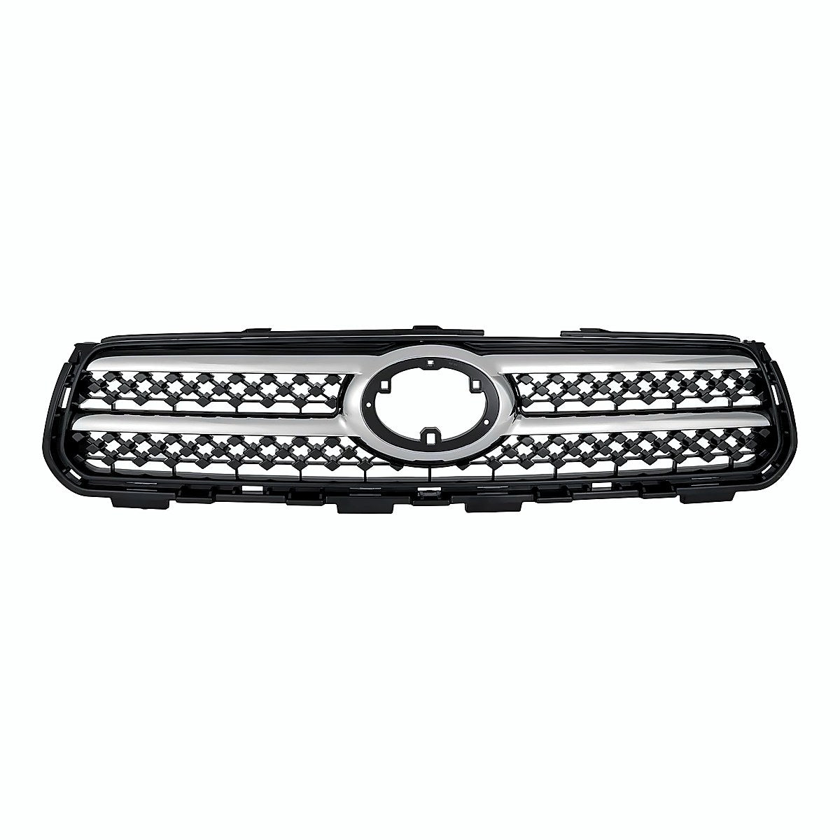 2006-2008 Toyota Rav4 Grille Chrome Black, to1200292. Front view.