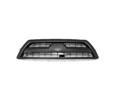 2006-2009 Toyota 4Runner Grille Matte Black Ltd Model , TO1200297. Precision fitment for collision repair.