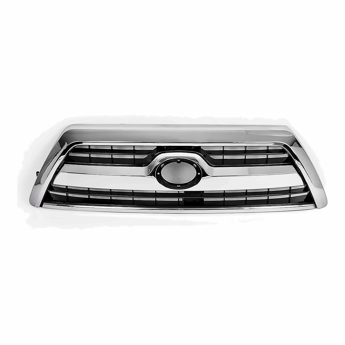 2006-2009 Toyota 4Runner Grille Chrome Black, to1200298. Front view.