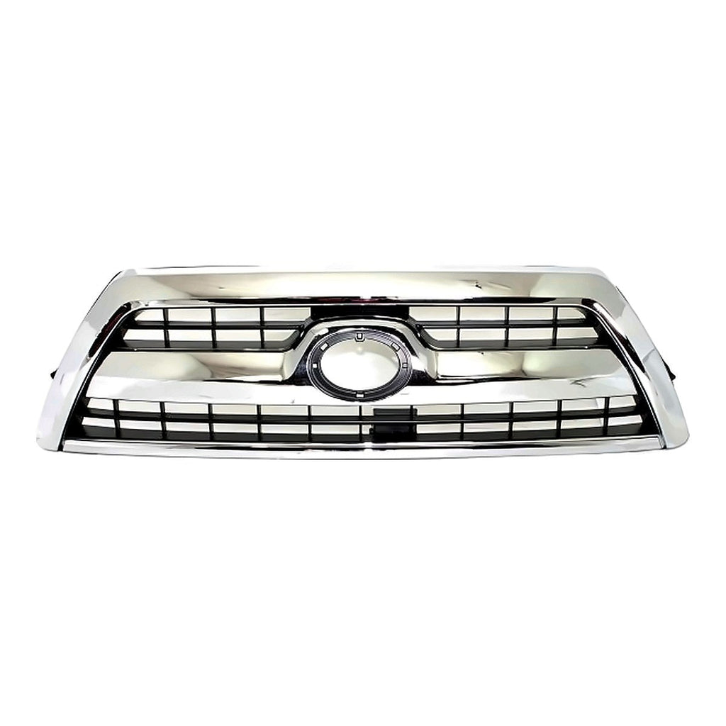 2006-2009 Toyota 4Runner Grille Chrome Black, to1200299. Front view.