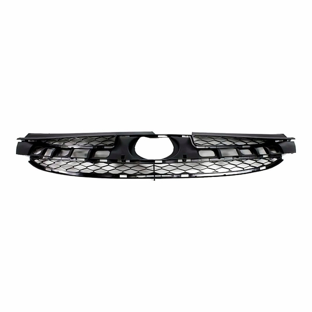 2006-2010 Toyota Sienna Grille Matte Black, to1200305. Front view.
