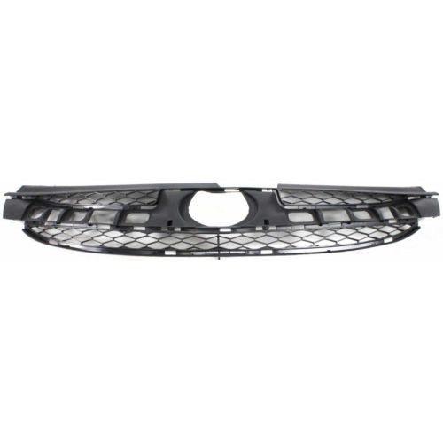2006-2010 Toyota Sienna Grille Matte-Black Without Sensors , TO1200305. Designed for OEM alignment.