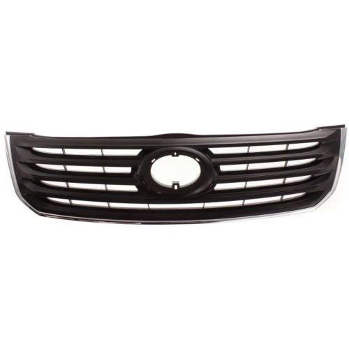 2008-2010 Toyota Avalon Grille Matte-Black With Chrome Mldg Xl , TO1200309. OEM-quality exterior component.