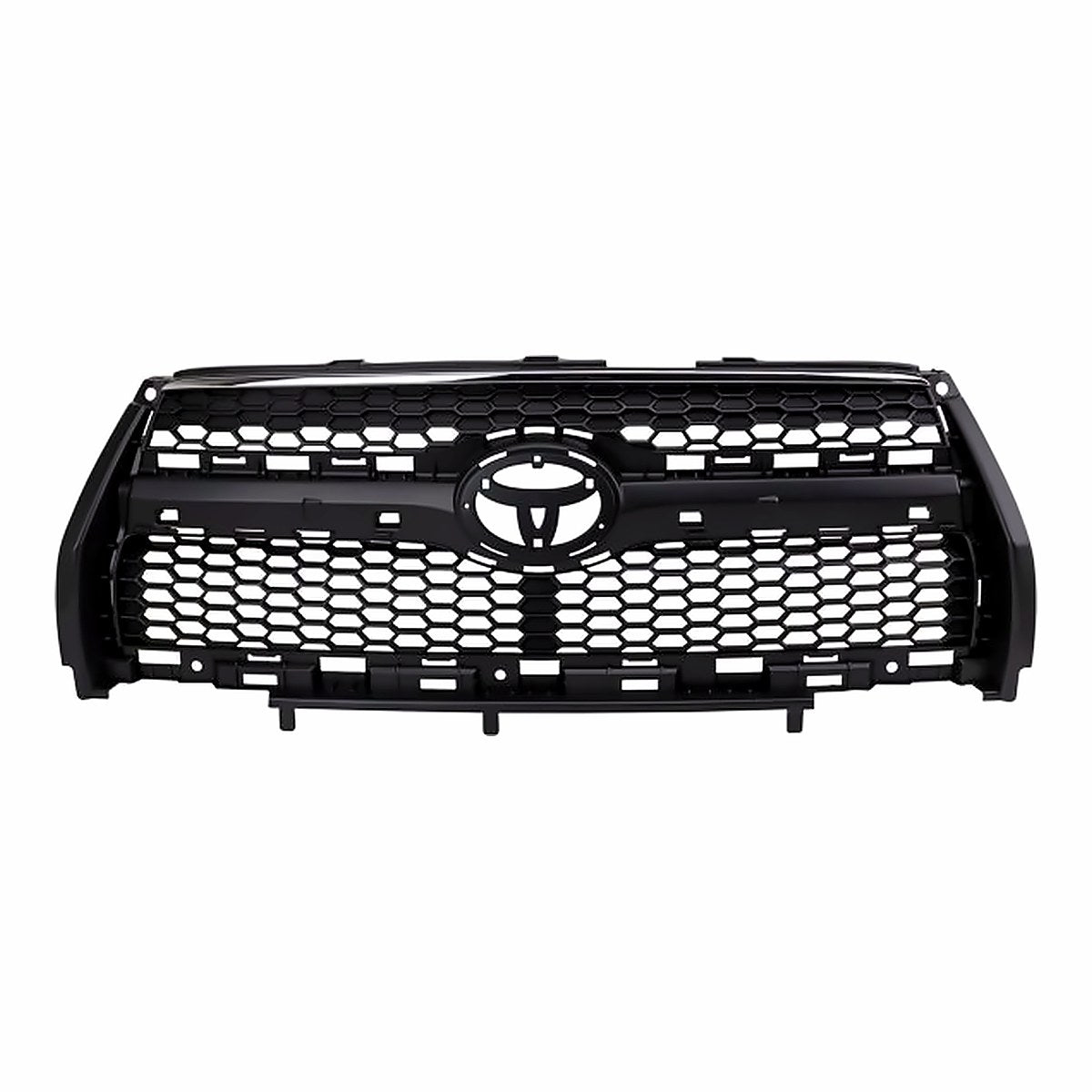 2009-2012 Toyota Rav4 Grille Black, to1200316. Front view.