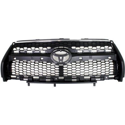2009-2012 Toyota Rav4 Grille Black Ltd 2.5/3.5L , TO1200316. Direct fit for easy installation.