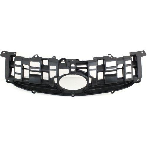2010-2011 Toyota Prius Grille Matte-Black , TO1200318. Precision fitment for collision repair.