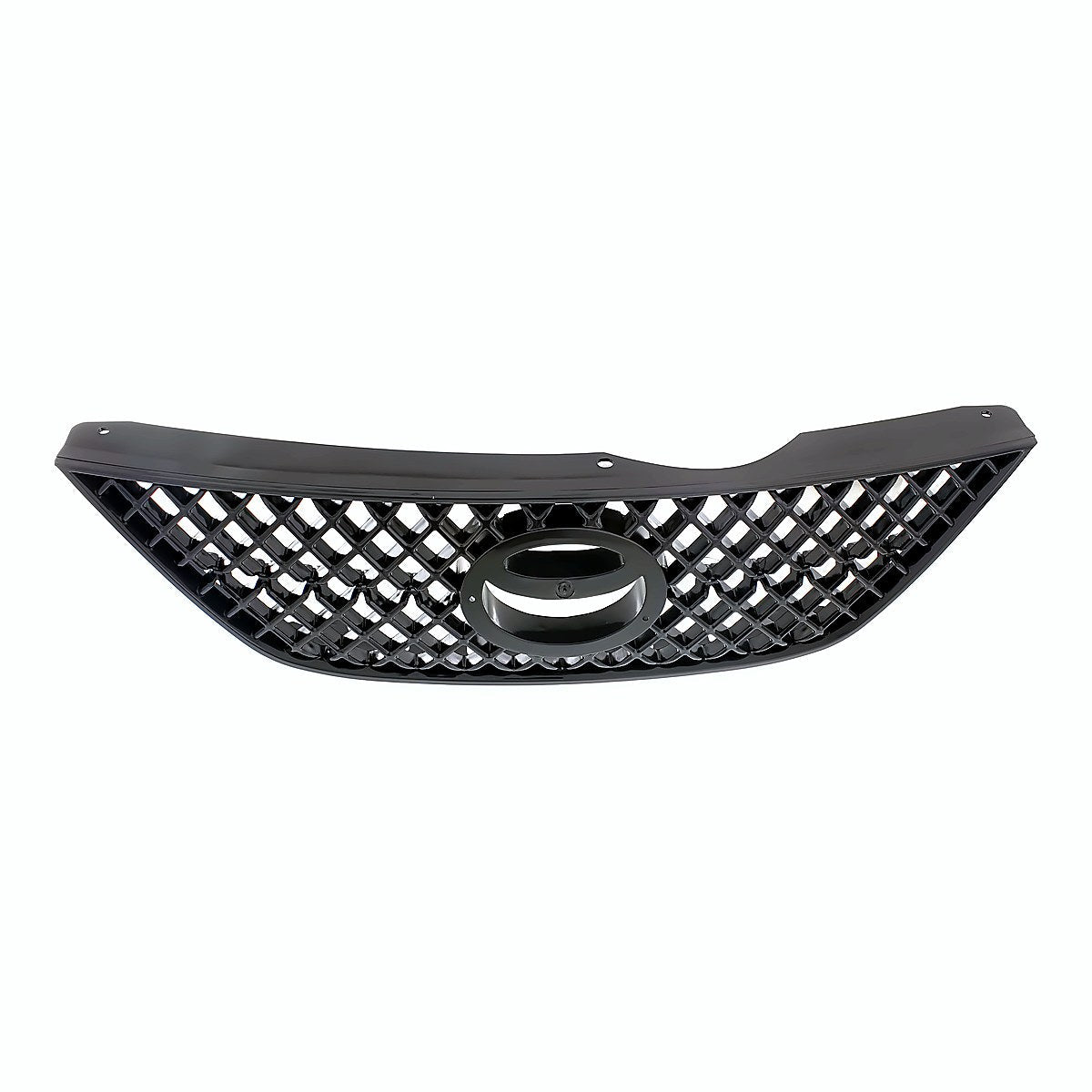 2006-2008 Toyota Solara Grille Ptd Black, to1200319. Front view.