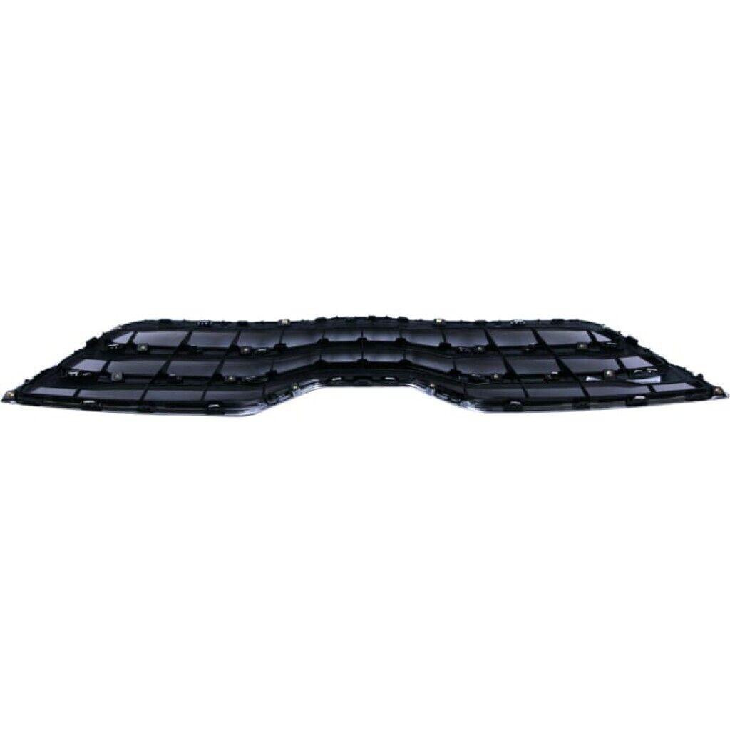 2010-2011 Toyota Camry Grille Black/Chrome Xle , TO1200325. Side view of the replacement part.
