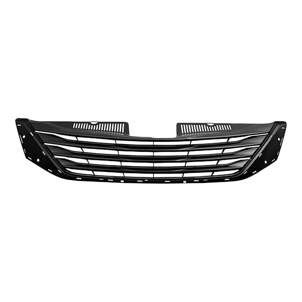 2011-2017 Toyota Sienna Grille Painted Black, to1200332. Front view.
