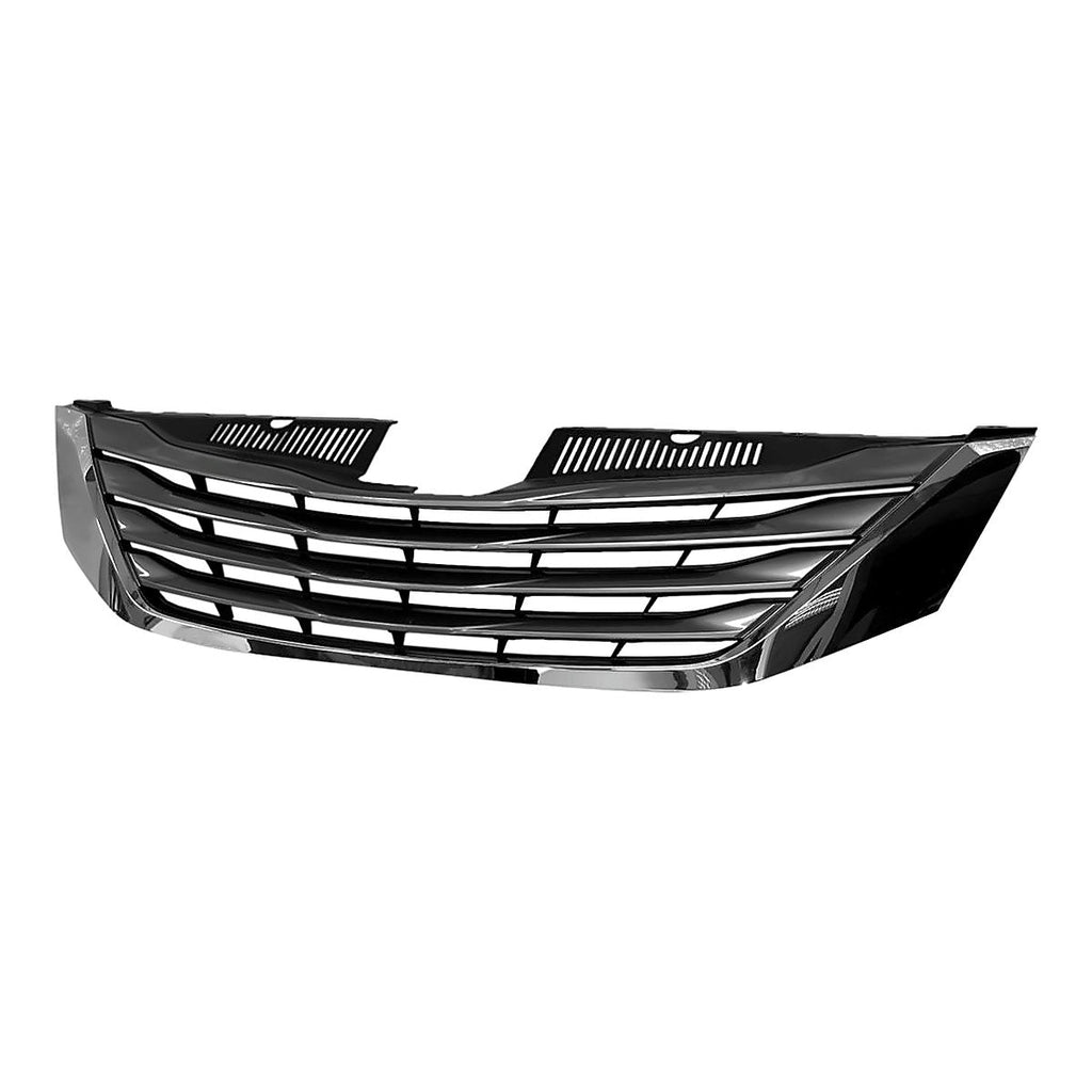 2011-2014 Toyota Sienna Grille Black, to1200333. Front view.