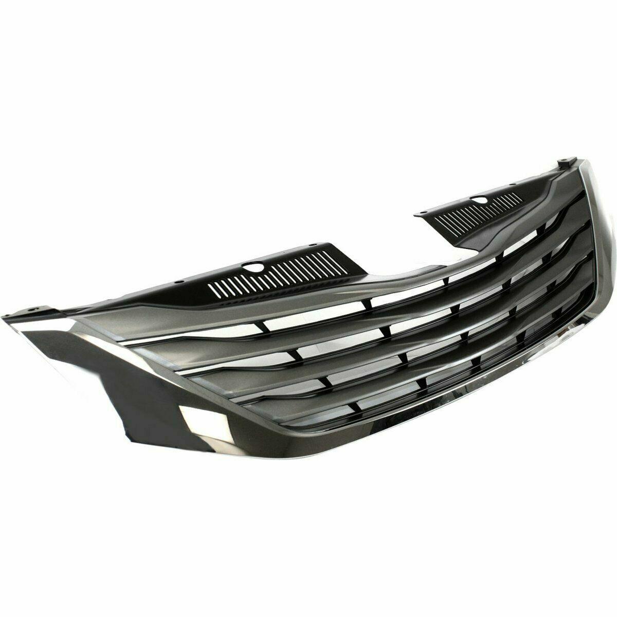 2011-2014 Toyota Sienna Grille Black With Chrome Moulding Without Cruise Control 8 Passenger , TO1200333. Made with quality materials.