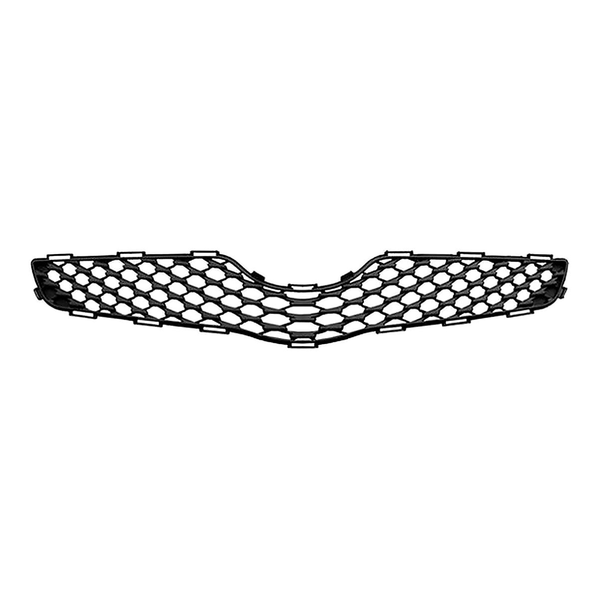 2009-2011 Toyota Yaris Hatchback Grille Matte Black, to1200342. Front view.