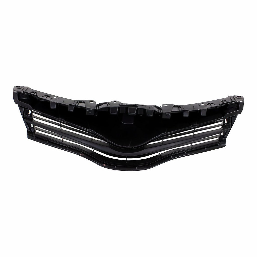 2012-2014 Toyota Yaris Hatchback Grille Black, to1200347. Front view.