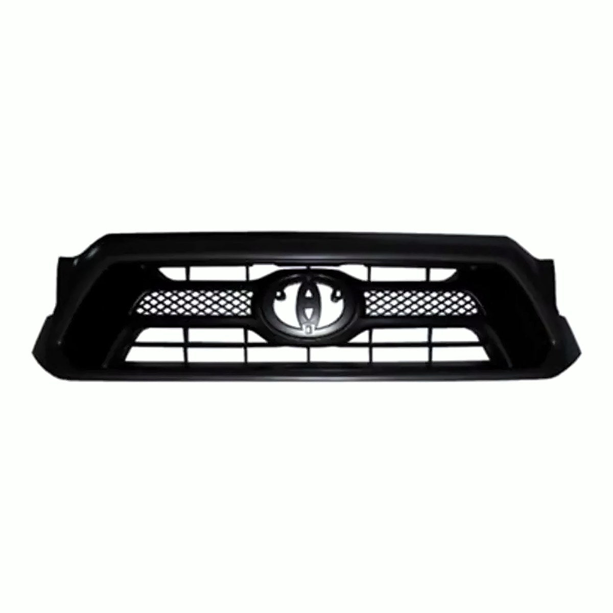 2012-2015 Toyota Tacoma Grille Matte Dark, to1200349. Front view.