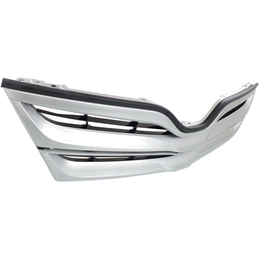 2013-2016 Toyota Venza Grille Painted Silver/Black , TO1200359. Perfect fit and finish.