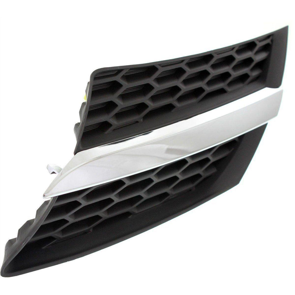 2013-2015 Toyota Rav4 Grille Driver Side With Chrome Moulding , TO1200360. High-strength and long-lasting.