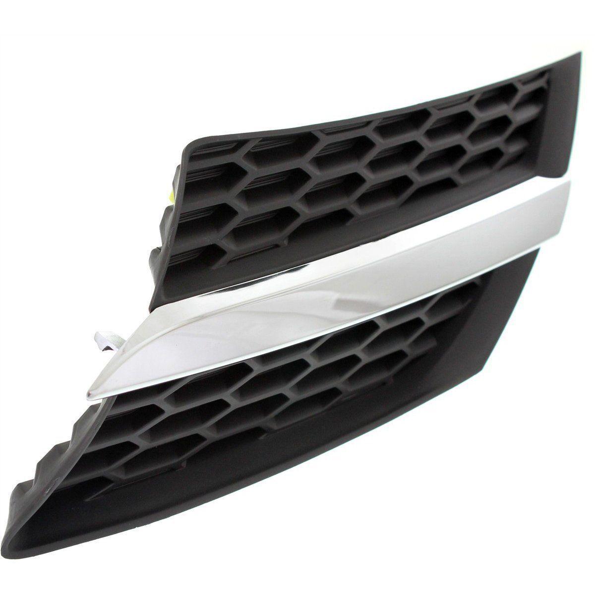 2013-2015 Toyota Rav4 Grille Driver Side With Chrome Moulding , TO1200360. High-strength and long-lasting.