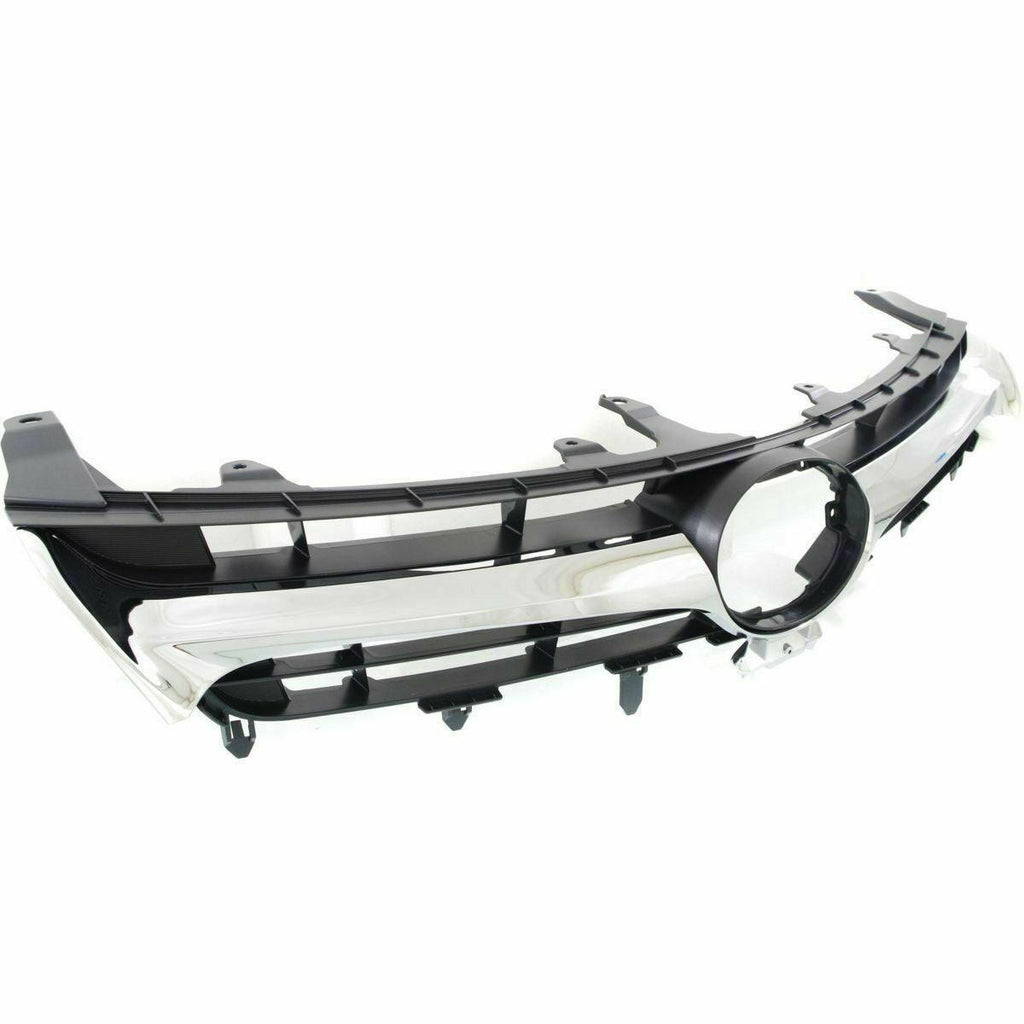 2015-2017 Toyota Camry Hybrid Grille Black With Chrome Modling Without Pre-Collision , TO1200387. High-strength and long-lasting.