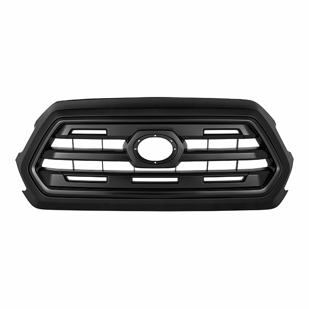 2016-2017 Toyota Tacoma Front Grille Black, to1200407. Front view.