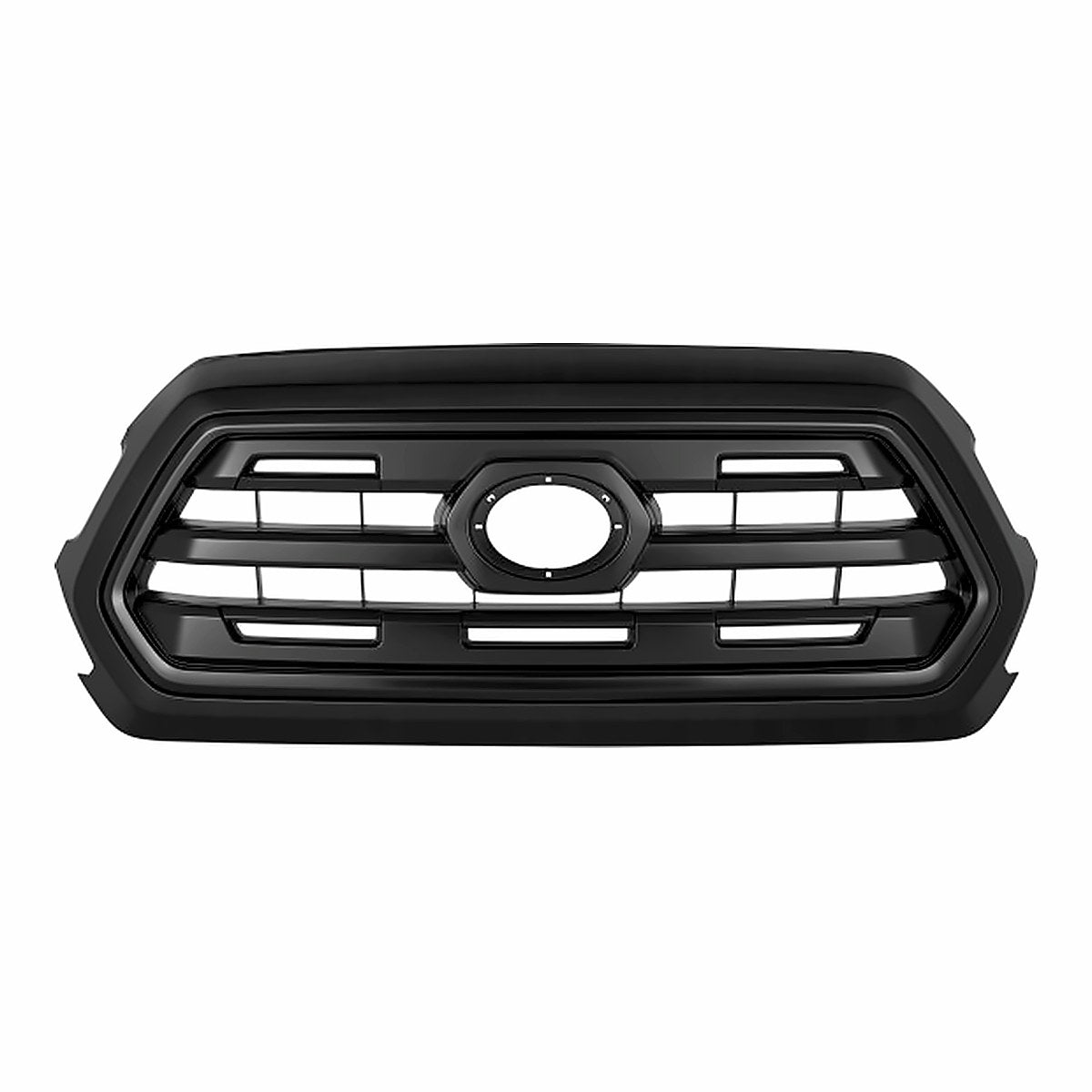2016-2017 Toyota Tacoma Front Grille Black, to1200407. Front view.