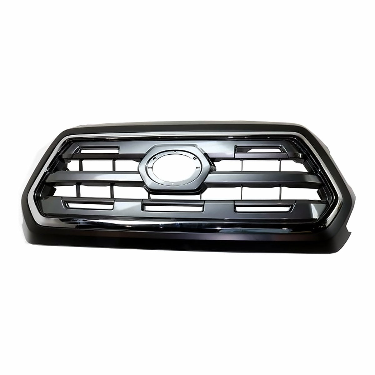 2016-2017 Toyota Tacoma Front Grille Silver, to1200409. Front view.