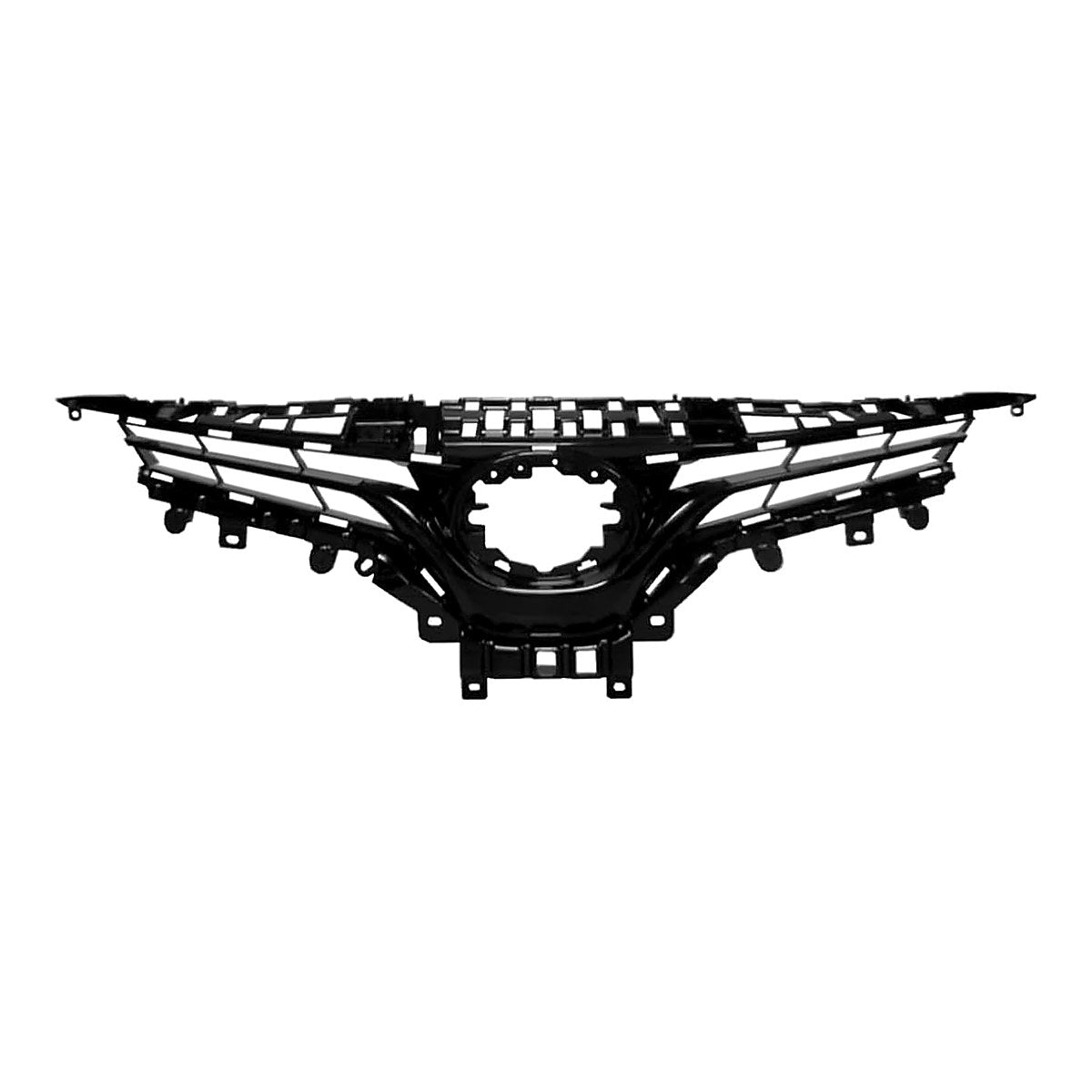 2018-2020 Toyota Camry Hybrid Rear Grille Glossy, to1200420. Front view.