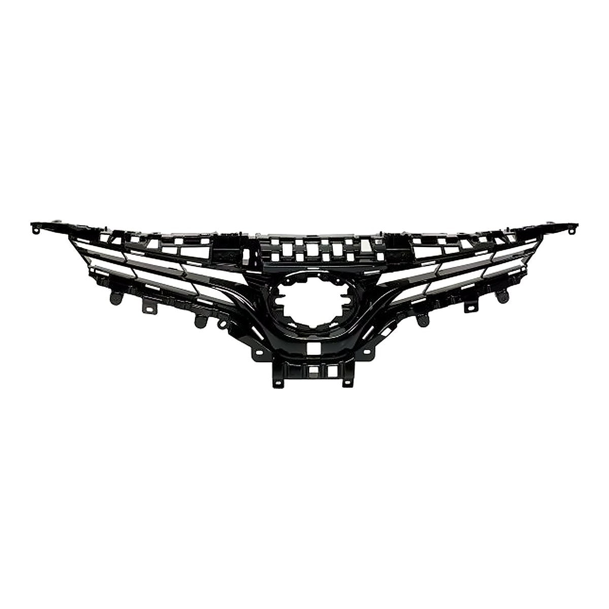 2018-2020 Toyota Camry Hybrid Rear Grille Glossy, to1200421. Front view.