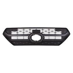 2019-2023 Toyota Rav4 Grille Front Double Bar Pattern Without Sensor/Camera , TO1200445. Factory-style replacement part.