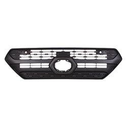 2019-2023 Toyota Rav4 Grille Front Double Bar Pattern With Sensor Without Camera , TO1200446. High-quality aftermarket part.