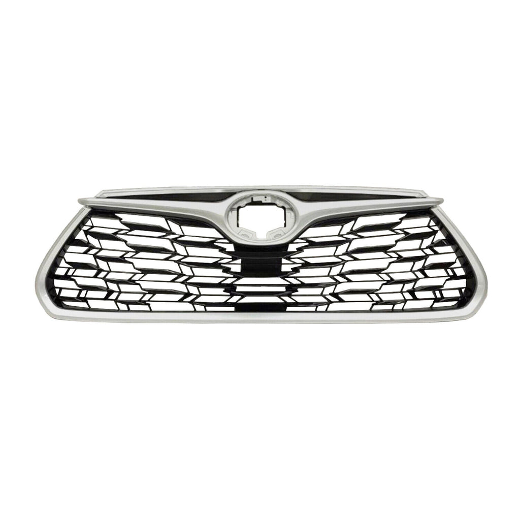 2020-2023 Toyota Highlander Hybrid Grille Front Black , TO1200455. High-quality aftermarket part.