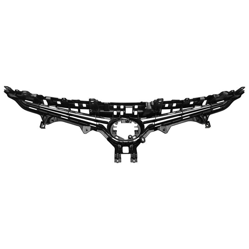 2021-2023 Toyota Camry Hybrid Grille Front Upper Textured Black Se/Xse/Trd Models , TO1200467. Durable and impact-resistant.