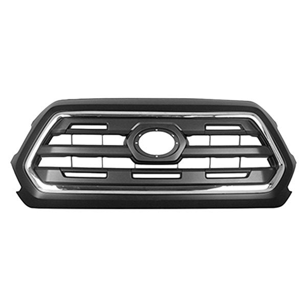 2018-2019 Toyota Tacoma Grille Front Ptm Frame With All Black Center Sr Model , TO1200468. Tested for reliable performance.