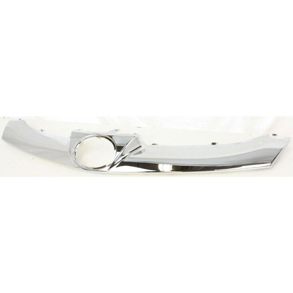 2006-2010 Toyota Sienna Grille Upper Moulding Chrome With Park Assisstance , TO1210103. Professional-grade auto body part.