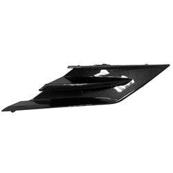 2018-2020 Toyota Camry Grille Moulding Driver Side Silver Black , TO1212110. Professional-grade auto body part.