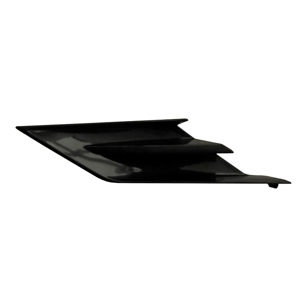 2018-2020 Toyota Camry Passenger Side Grille Moulding, to1213110. Front view.
