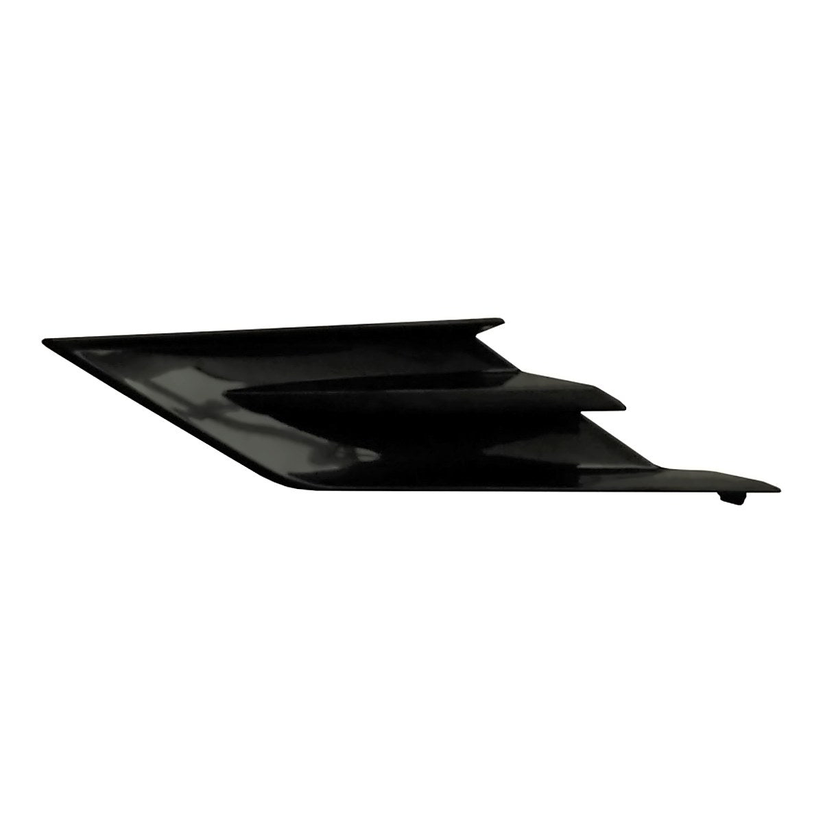 2018-2020 Toyota Camry Passenger Side Grille Moulding, to1213110. Front view.