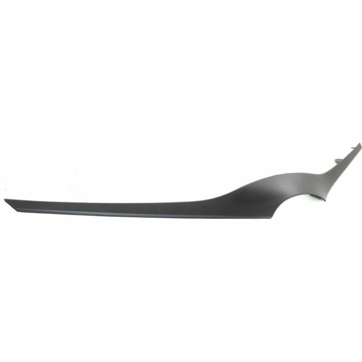 2015 Toyota Yaris Hatchback Grille Upper Moulding Black , TO1217100. Durable and impact-resistant.