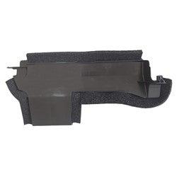 2020-2023 Toyota Corolla Sedan Grille Air Deflector Driver Side Plastic , TO1218150. Angle view for visual reference.