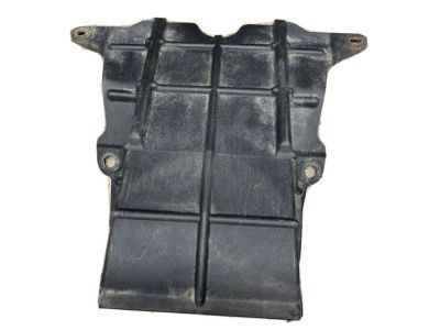 2010-2023 Toyota 4Runner Radiator Support Air Duct Lower , TO1218206. Angle view for visual reference.