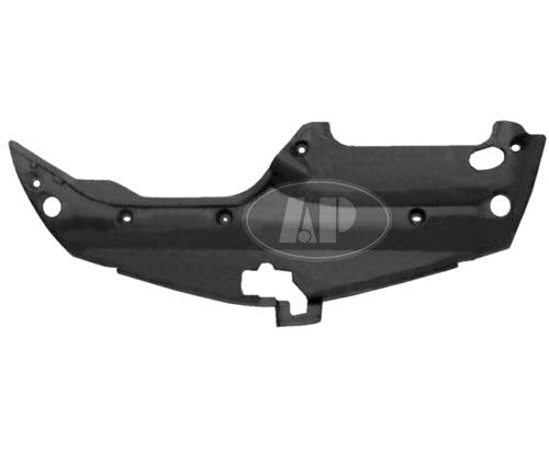 2004-2009 Toyota Prius Radiator Support Cover , TO1225287. Angle view for visual reference.