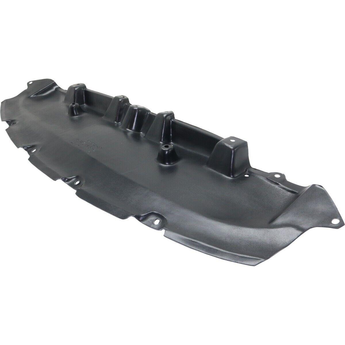 2018-2019 Toyota CHR Undercar Shield Front Center , TO1228233. Side view of the replacement part.