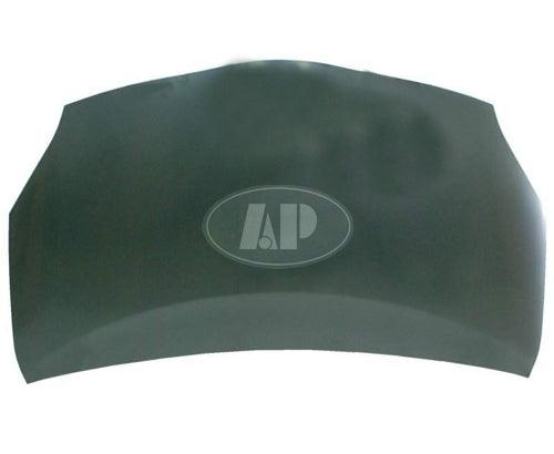 2010-2012 Toyota Prius Hood Steel , TO1230217. Side view of the replacement part.