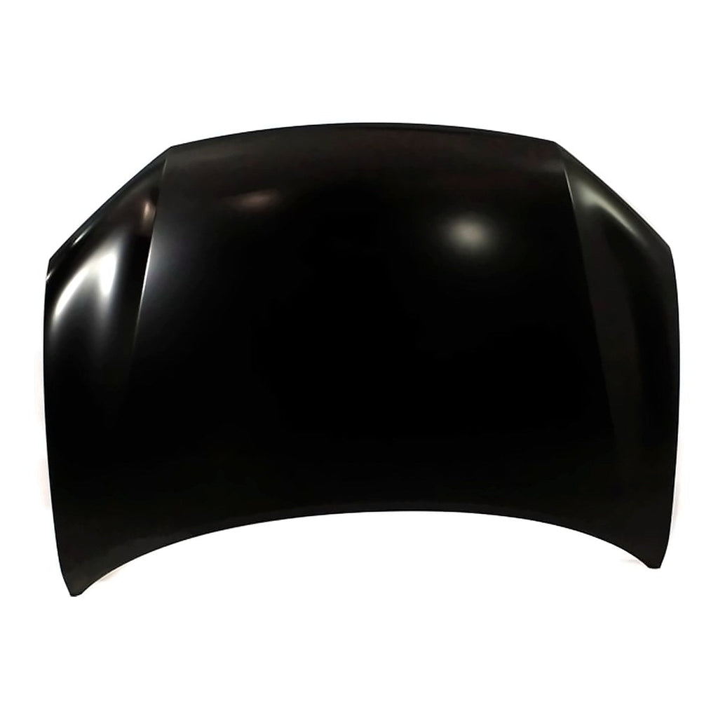 2011-2013 Toyota Highlander Hood Steel, to1230222. Front view.