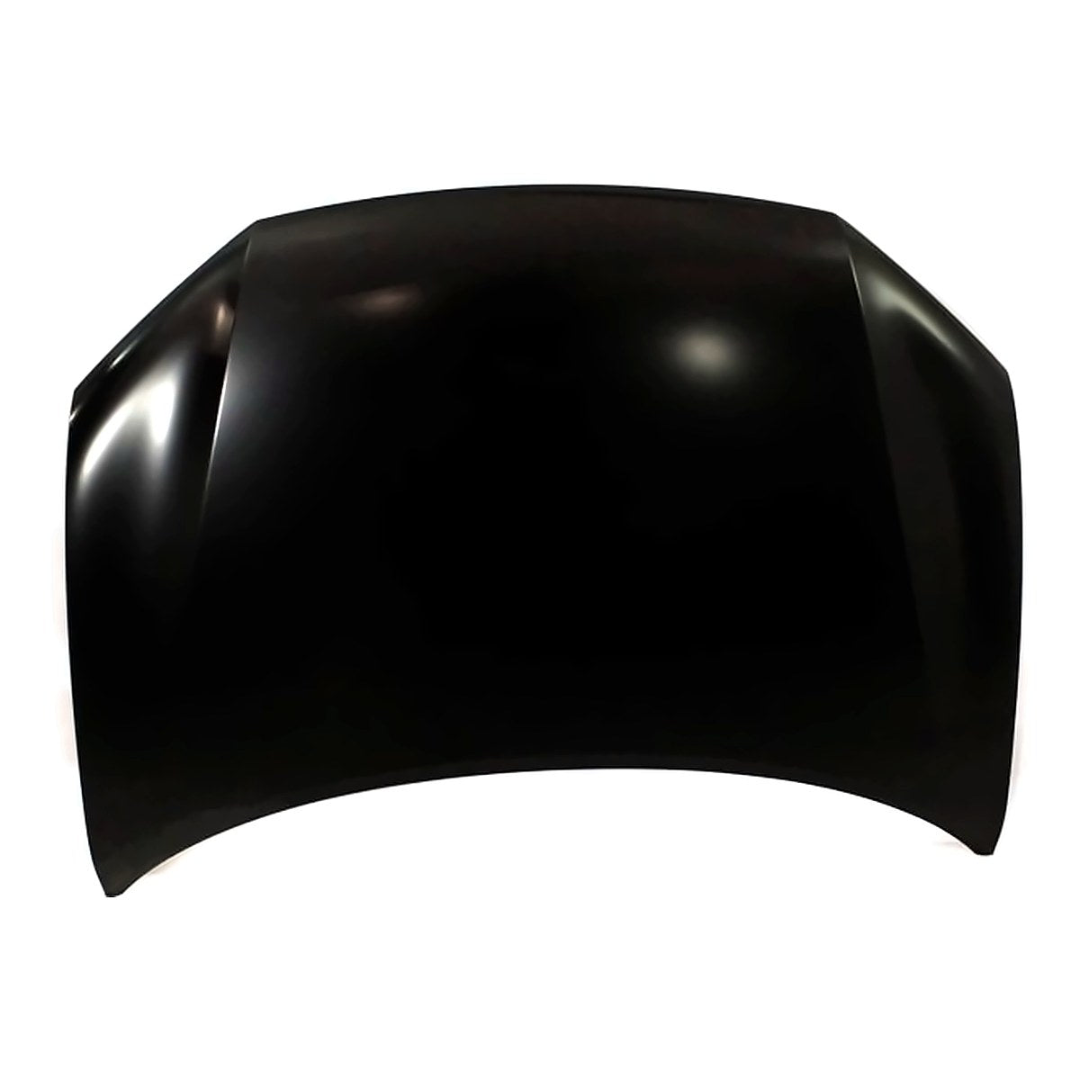 2011-2013 Toyota Highlander Hood Steel, to1230222. Front view.