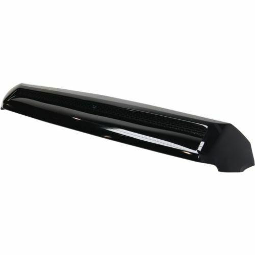 2014-2021 Toyota Tundra Hood Moulding Matte-Black With Ptd Black Mldg , TO1231102. Side view of the replacement part.