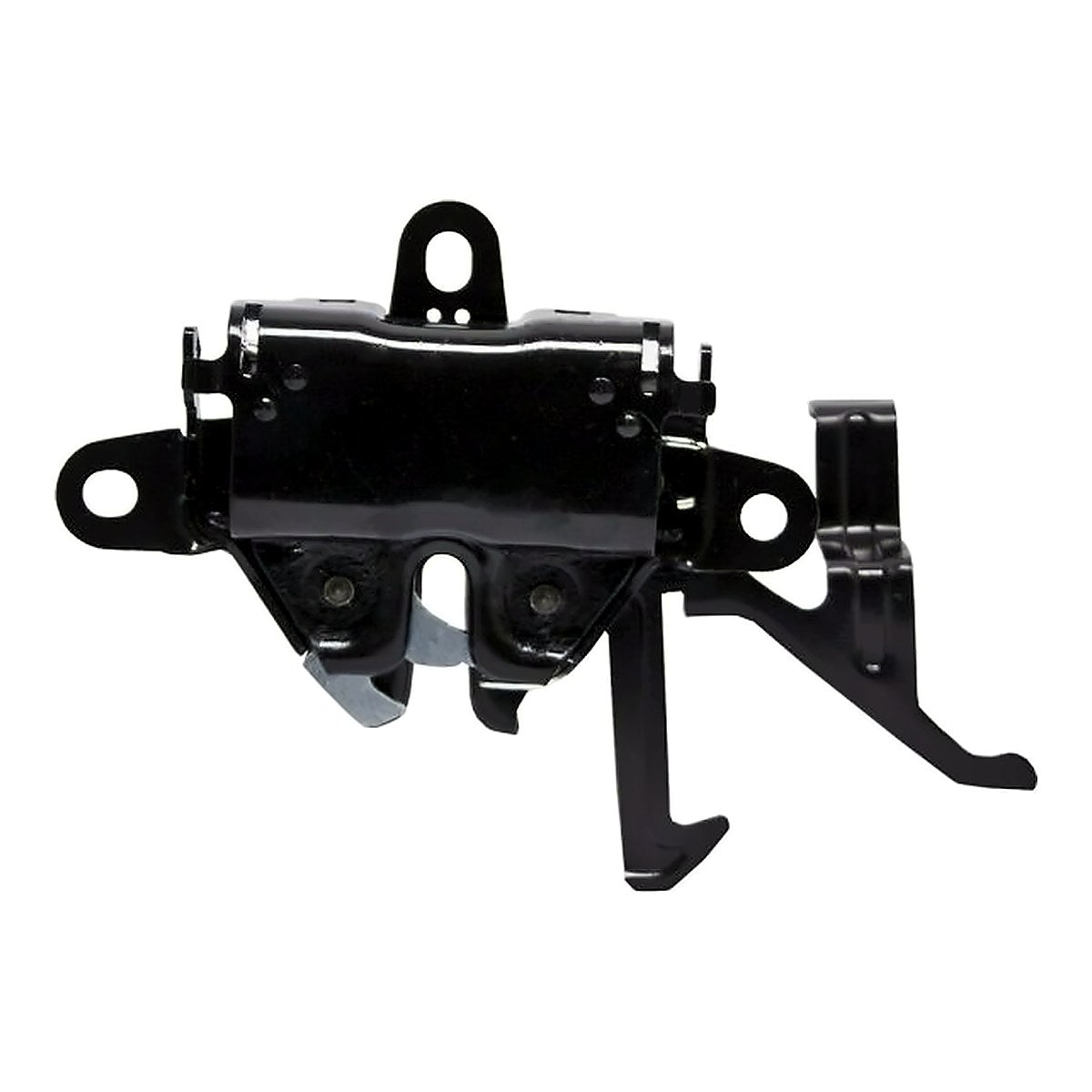 2005-2011 Toyota Tacoma Hood Latch, to1234113. Front view.