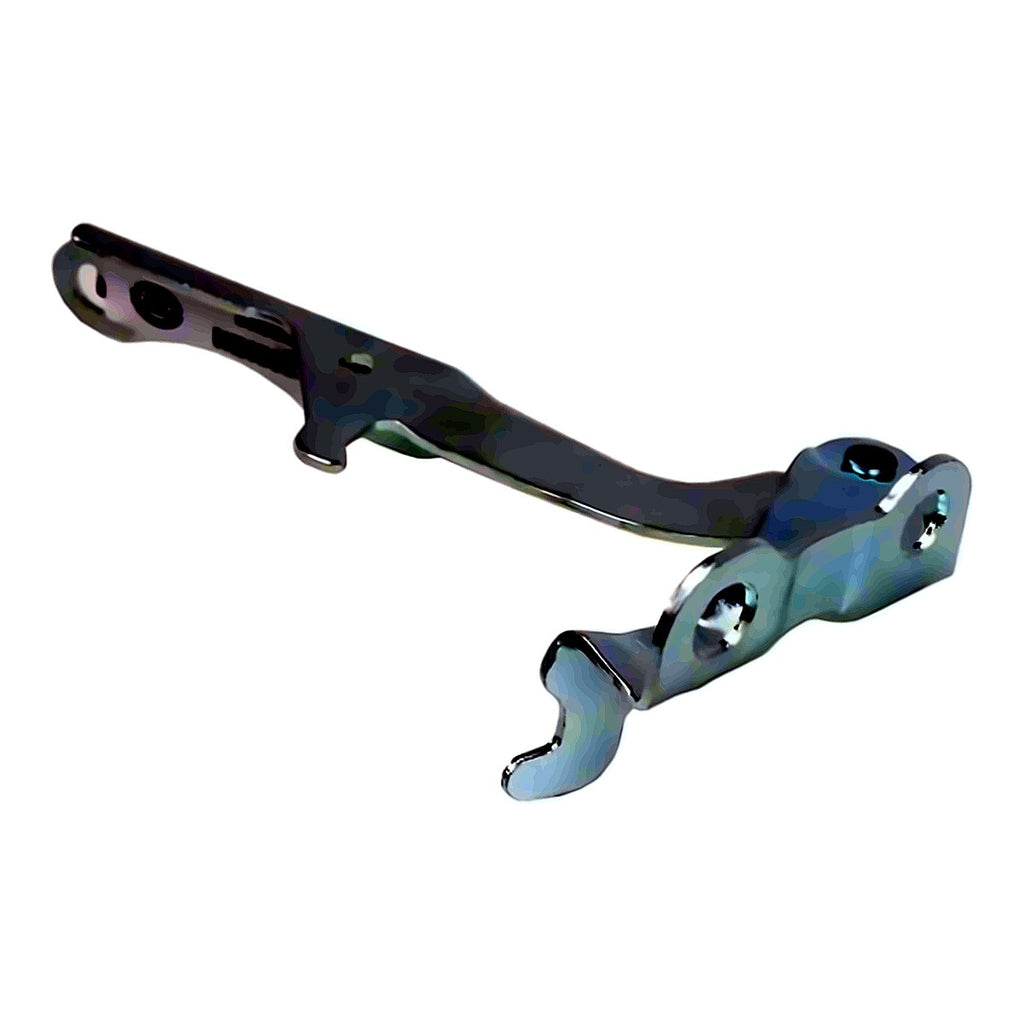 1998-2002 Toyota Corolla Sedan Driver Side Hood Hinge, to1236105. Front view.
