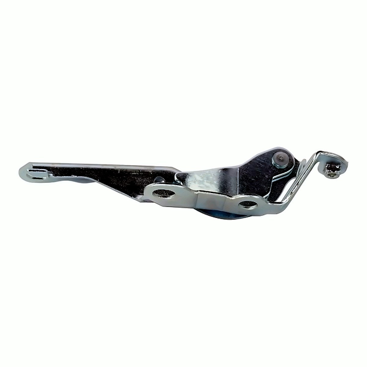 2003-2008 Toyota Matrix Driver Side Hood Hinge, to1236139. Front view.